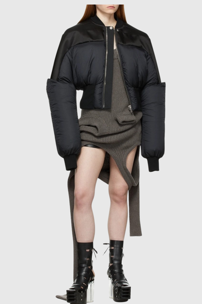 Krótka Bomberka Scoro Czarna