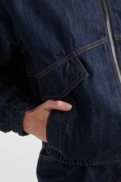 Stylowa Męska Kurtka Bomberka Austyan Denim Premium Elegancka Wygodna