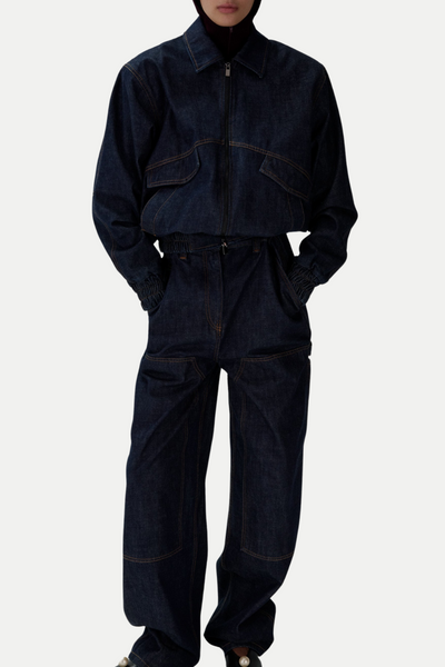 Stylowa Męska Kurtka Bomberka Austyan Denim Premium Elegancka Wygodna