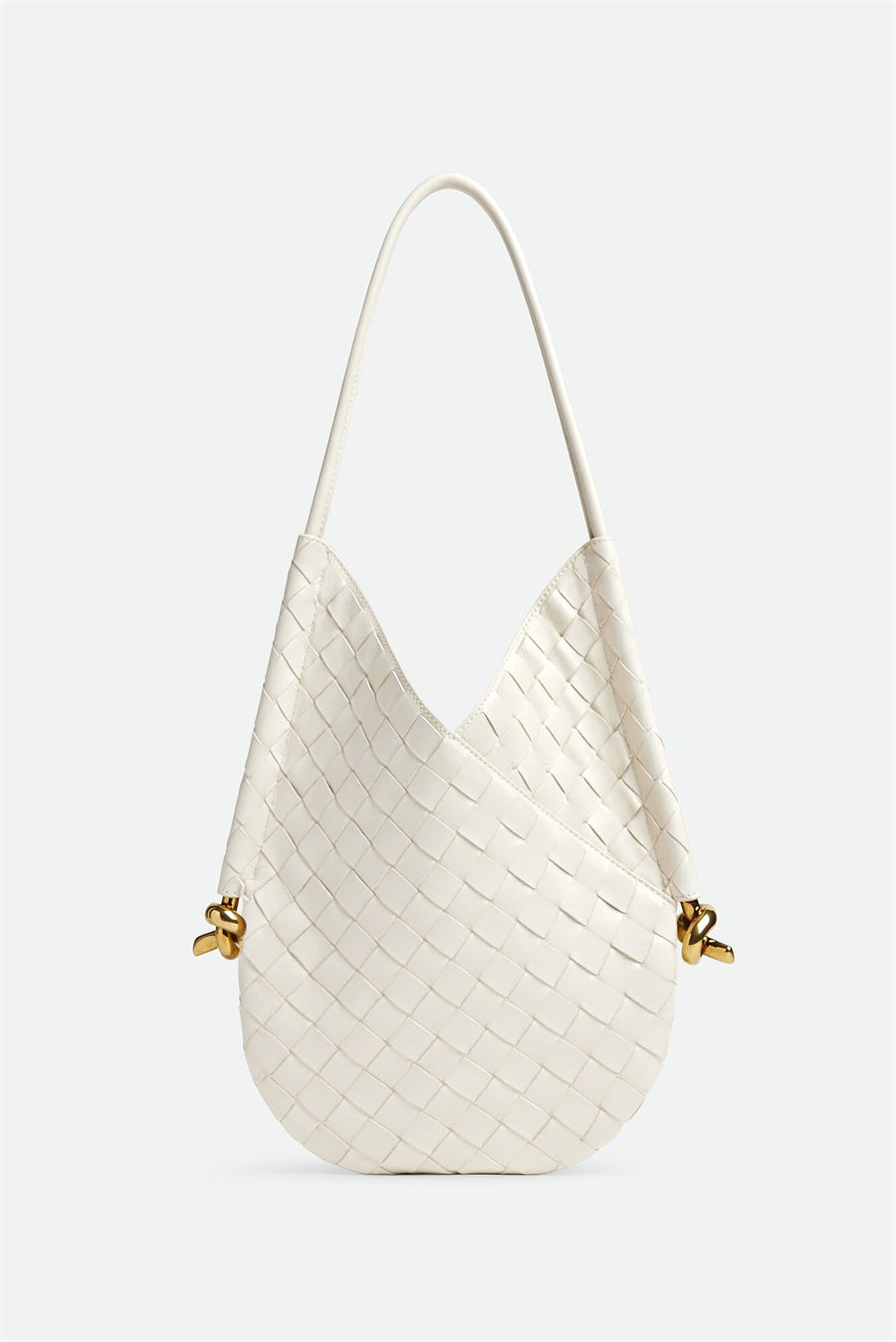 Skórzana Pleciona Torba na Ramię Azalea