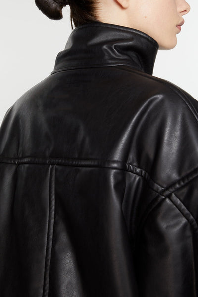 Elegancka Skórzana Kurtka Bomberka Damska Calliope Corinne Rove