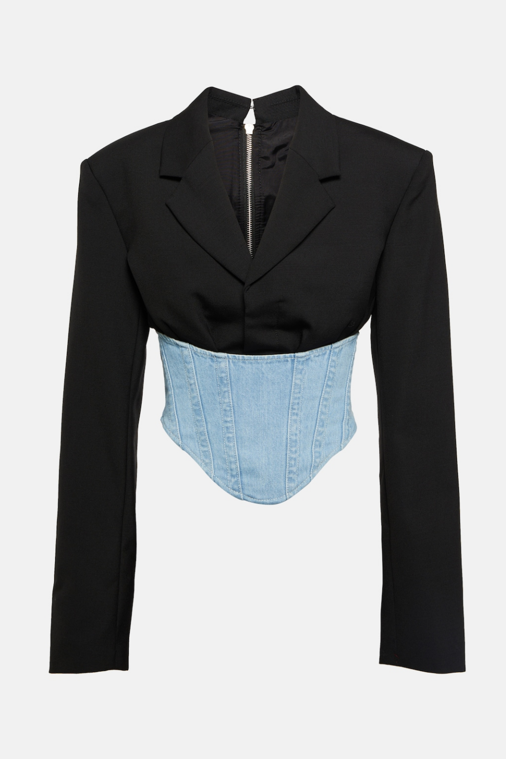 Stylowe Jeansy Patchwork Damskie