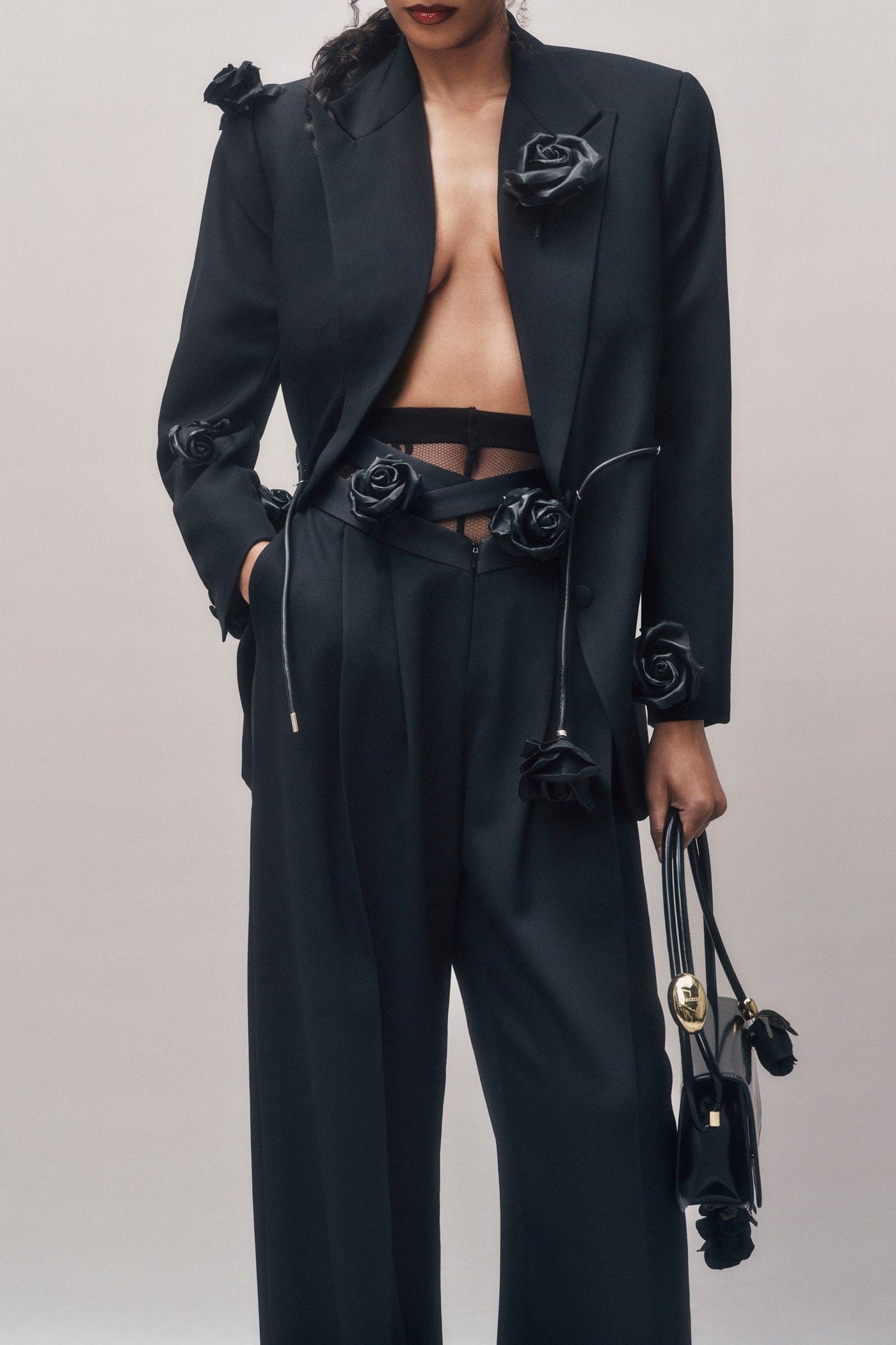 Eleganckie Spodnie Danica Floral