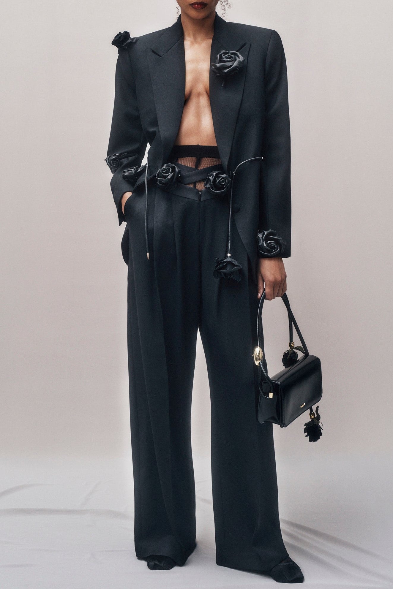 Eleganckie Spodnie Danica Floral