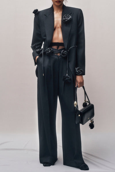 Eleganckie Spodnie Danica Floral