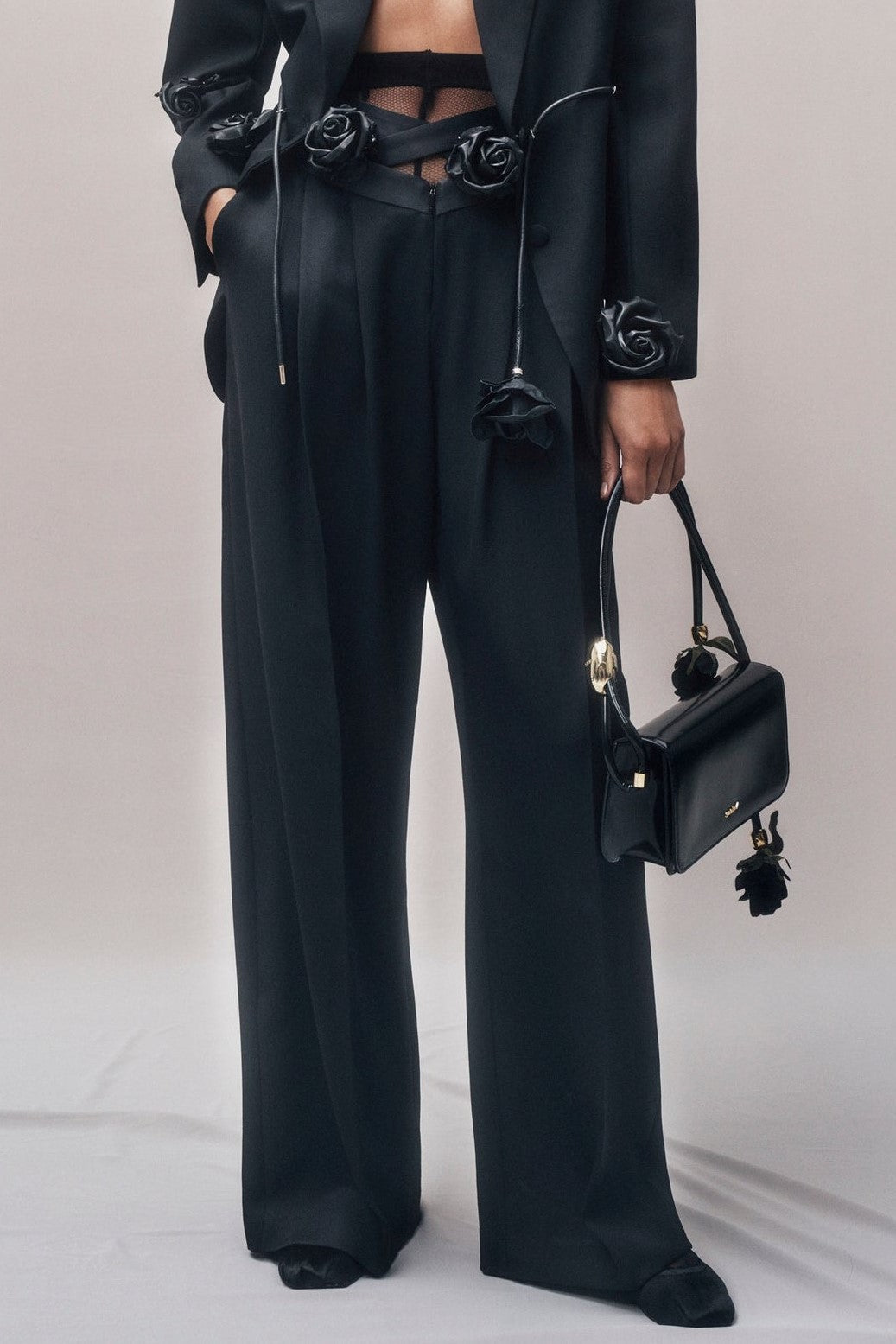 Eleganckie Spodnie Danica Floral