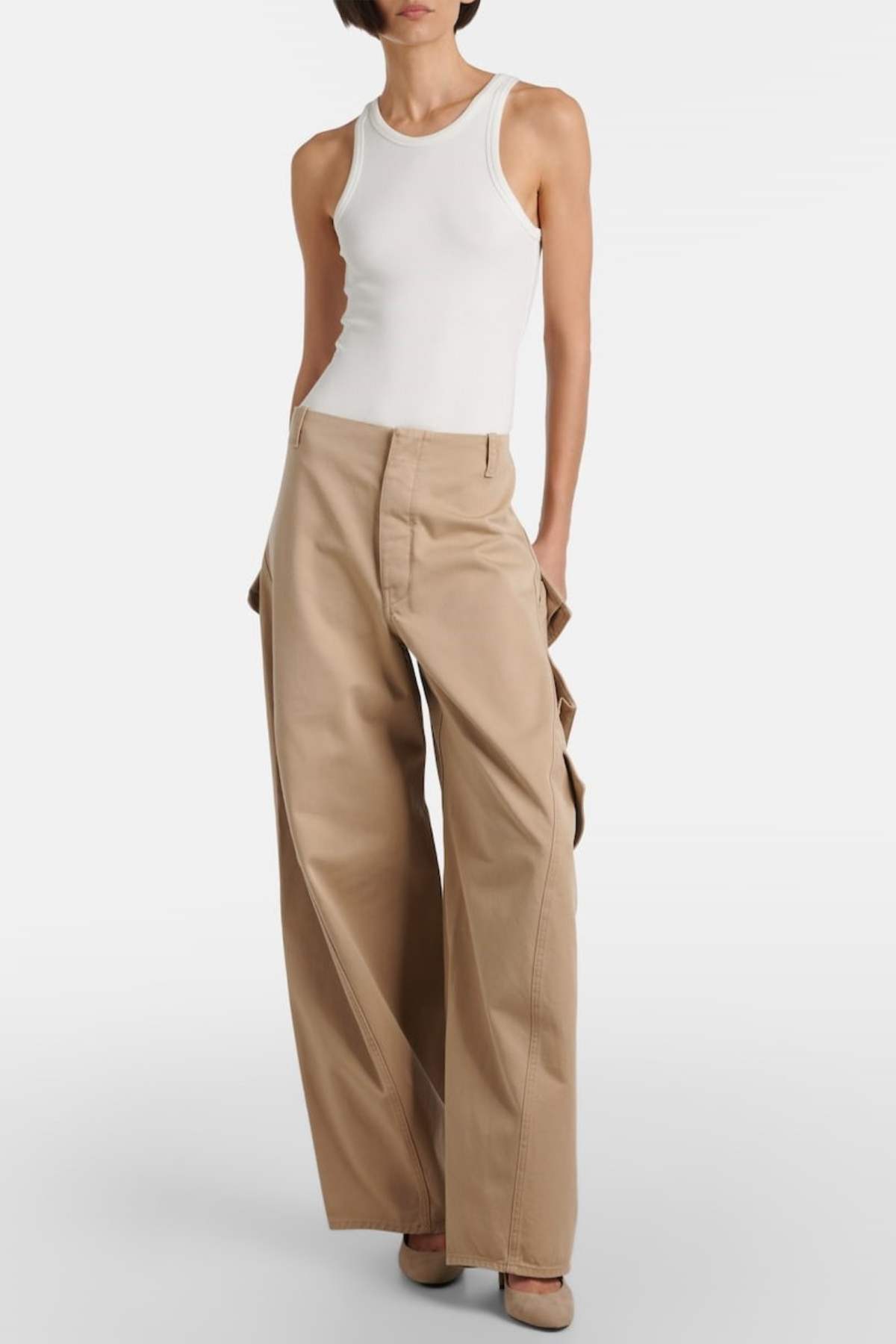 Spodnie Cargo Donnal Khaki