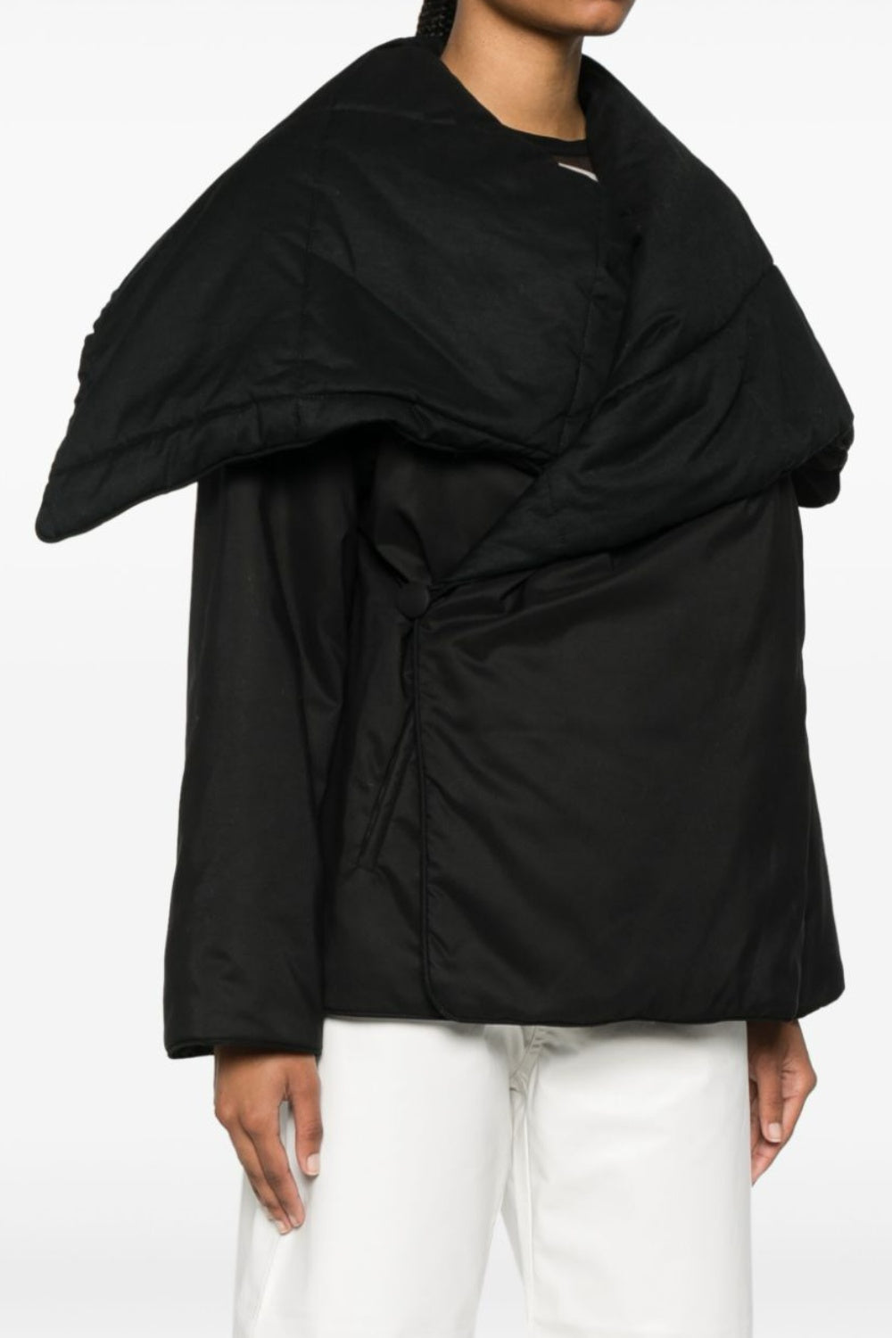 Elegancka Pikowana Kurtka Fern