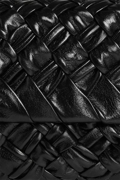 Czarna Pleciona Torebka Giana