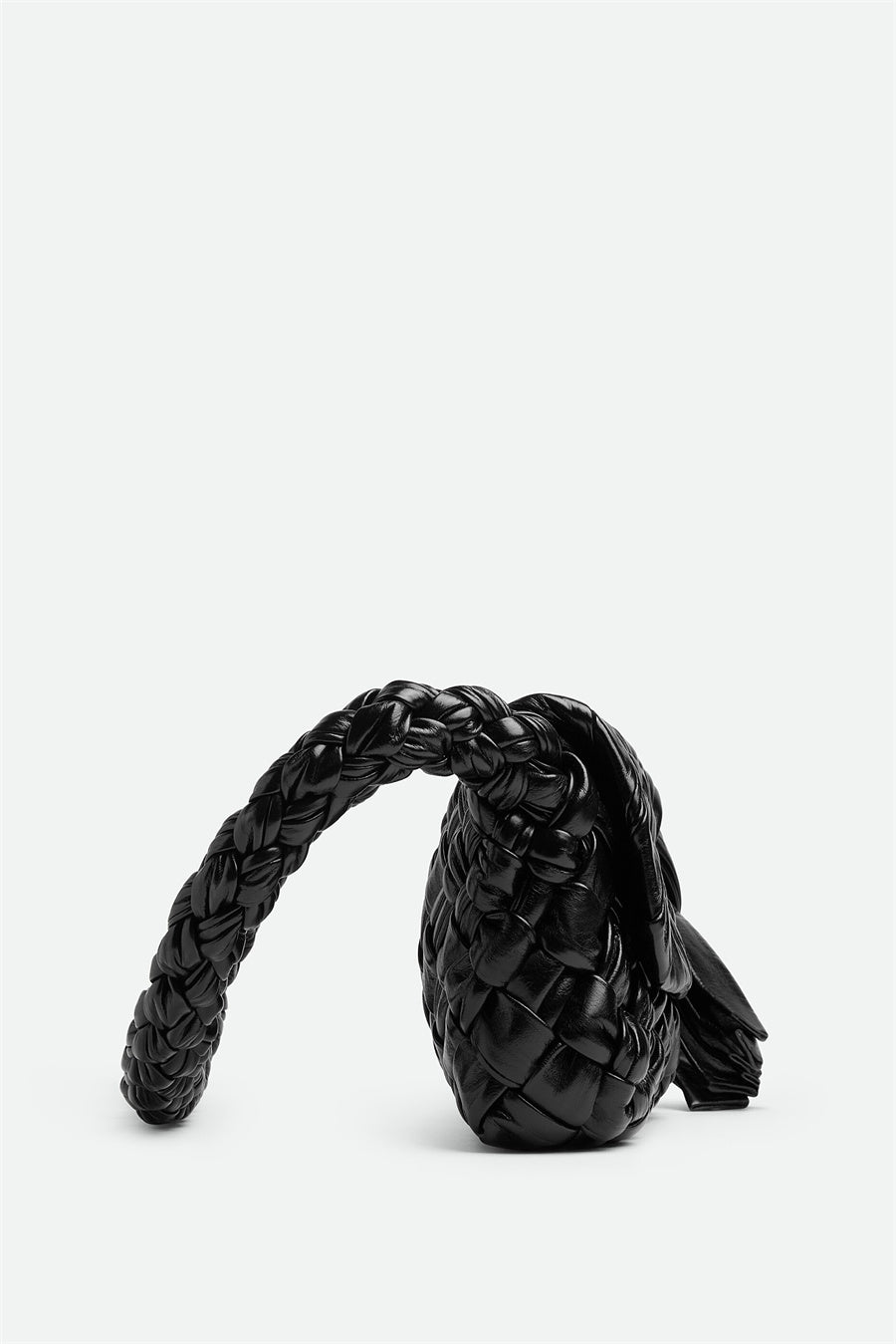 Czarna Pleciona Torebka Giana