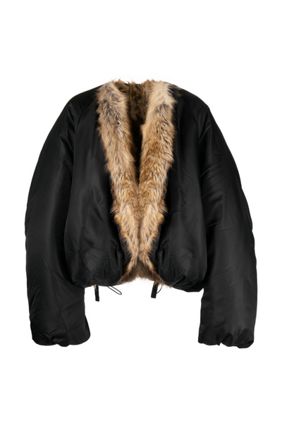 Pikowana Kurtka Selena Futrzana